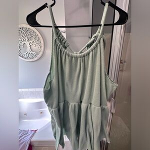 Tie tank top